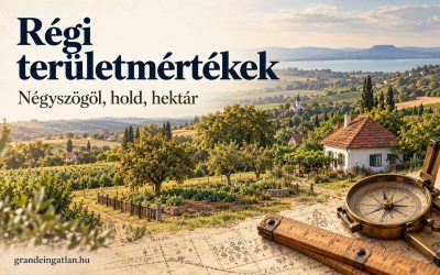 Régi területmértékek: négyszögöl, hold, hektár